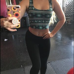 Patterned crop top💓